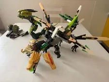 LEGO NINJAGO Epic Dragon Battle 9450 In 2012 Used Retired As Is