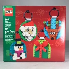 Lego 40744 Christmas Ornament Selection 153 Pieces 4 Christmas Ornaments