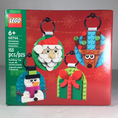 Lego 40744 Christmas Ornament Selection 153 Pieces 4 Christmas Ornaments