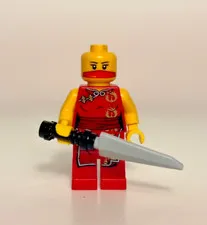 LEGO Ninjago Nya Minifigure The Golden Weapons Red Robe 2507 2505 2172 njo0012
