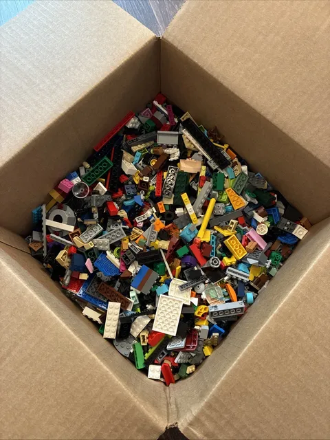 LEGO Bulk Lot 13 LBS Random Bricks Parts Pieces From Mixed Sets FUN!