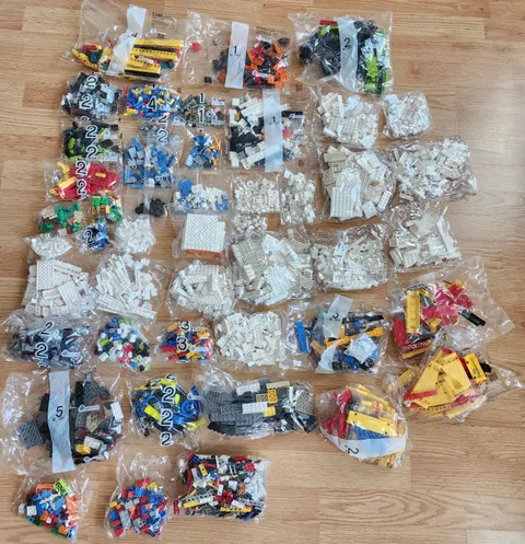 Mixed LEGO Parts Lot – Open/Damaged Bags – Various Sets – AS IS | READ DESCRIPTI