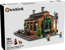 LEGO Bricklink Designer Set 910033 Old Train Engine Shed BRAND NEW NISB RARE