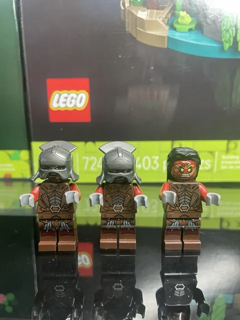 Lego Lord Of The Rings LOTR Uruk Hai Minifigure Army No Cracks Great Condition