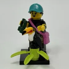 Lego Birdwatcher Minifigure Collectible Series 22 CMF Complete w/ Toucan Bird
