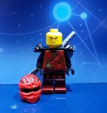 LEGO Ninjago Hands Of Time Minifigure Kai Dual Heads NJO0277 Scabbard 70627