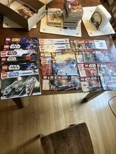 Huge Lot of over 25 Lego Star Wars Instruction Manuals 8096 7658 8088 75051 7673