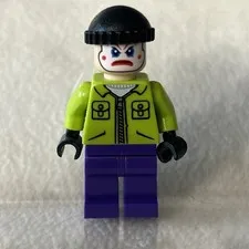 LEGO Joker's Henchman Minifigure 6863 Super Heroes DC Batman Joker - (sh0020)