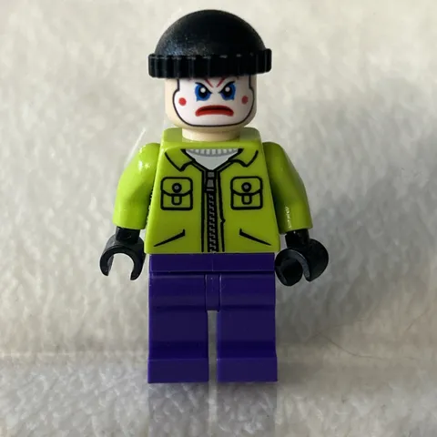 LEGO Joker's Henchman Minifigure 6863 Super Heroes DC Batman Joker - (sh0020)