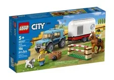 LEGO City 60327 Horse Transporter Horse Truck Trailer 196pcs Set