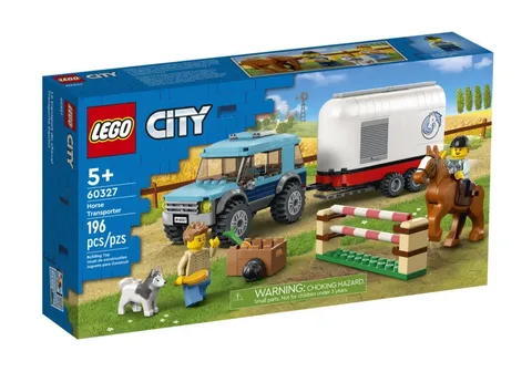 LEGO City 60327 Horse Transporter Horse Truck Trailer 196pcs Set