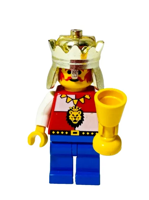 LEGO Castle Royal Knights King Minifigure cas552 9376
