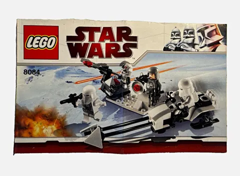 LEGO Star Wars 8084 Snowtrooper Battle Pack Complete w/ Manual No Box