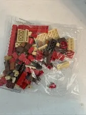 Lego Replacement bag Reds, Tan, and Browns