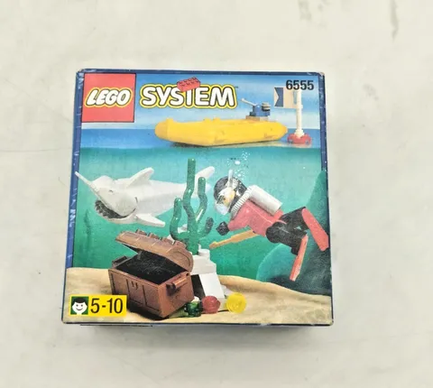 LEGO 6555 Sea Hunter New MISB Sealed Classic Town Vintage Retro 6552 6560