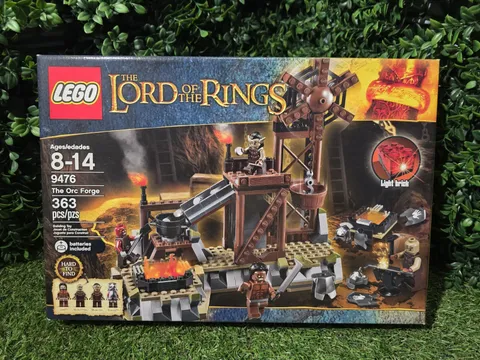 NEW LEGO The Lord of the Rings The Orc Forge Exclusive Set 9476  SEALED Mint Box