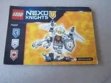 Lego Building Instructions Instruction 70337 Nexo Knights