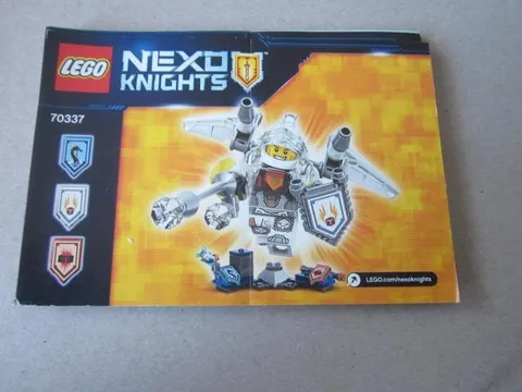 Lego Building Instructions Instruction 70337 Nexo Knights