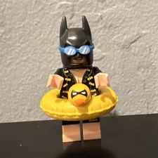 LEGO Batman Minifigure pool time from The LEGO Batman Movie SMF
