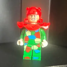 DC Crazy Quilt Custom Lego Minifigure Batman Movie 70921 Cannonball Attack