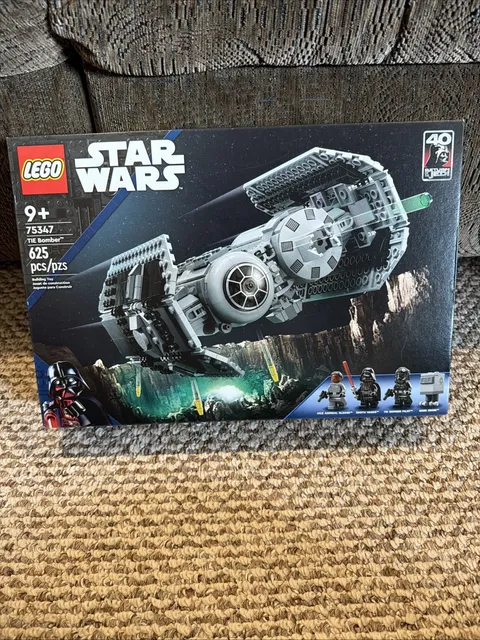 LEGO Star Wars TIE Bomber Starfighter 75347 Buildable Toy Set 625 Pieces New!!