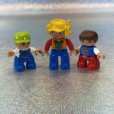 Lego Duplo Figures Lot Of 3 People