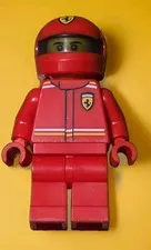 LEGO SPEED CHAMPIONS Formula 1 Driver Ferrari SF-24 Driver Minifigure From 77242