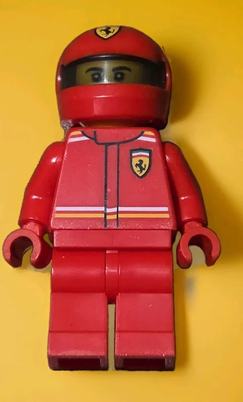LEGO SPEED CHAMPIONS Formula 1 Driver Ferrari SF-24 Driver Minifigure From 77242