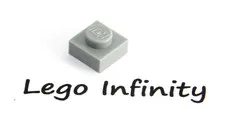 30 LEGO Light Bluish Grey Plate 1 x 1 (3024 28554) - 30 Pieces