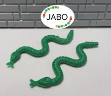 (E14/9/2) Lego Animal 4x 30115 Snake Green