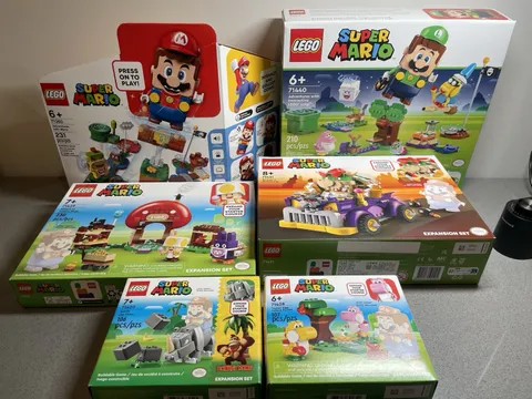 Lego Lot Sets Super Mario Lego Lot - Series 1 Character Pack Fire Flower Powerup