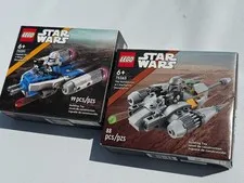 New! Genuine LEGO "Star Wars Bundle" Includes 2 Microfighter Sets 75363, 75391
