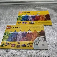 2X LEGO New Instruction 11717 Classic Bricks Bricks Plates “Manual Only”
