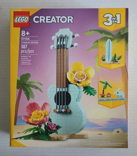 LEGO Creator 31156 Tropical Ukulele Retired 3 In 1 Playset New In Sealed Box