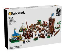 Lego 910045 BrickLink Siege Encampment 2598pcs Sealed New Retired Castle Set