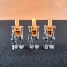 Lego Rocket Battle Droid & Commander Minifigure Lot sw0228 sw0227 from 8086