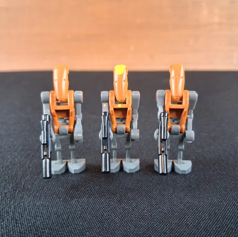 Lego Rocket Battle Droid & Commander Minifigure Lot sw0228 sw0227 from 8086