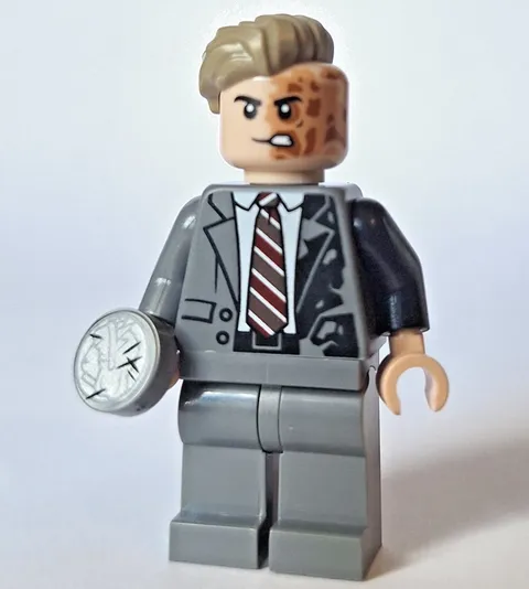 LEGO 76303 Two Face MINIFIGURE from DC Batman Superheroes Tumbler