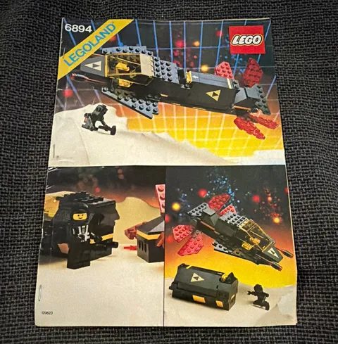 LEGO LEGOLAND 6894 Instruction Manual Booklet Illustrated Vintage English 1987