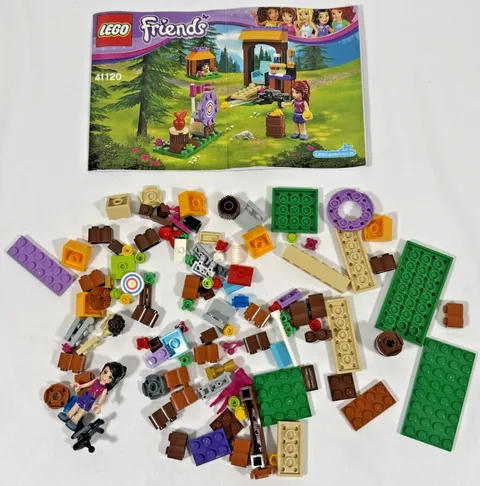 LEGO Friends 41120 Adventure Camp Archery Set Complete Manual