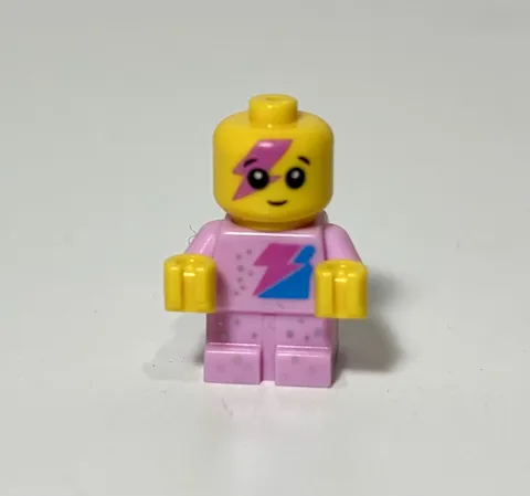 Sparkle Baby Mini figure TLM204 Dark Pink Lightning 70847 Lego Movie Retired