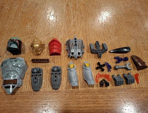 LEGO BIONICLE / Hero Factory Bulk Lot Mixed Parts Pieces & Accessories Plastic
