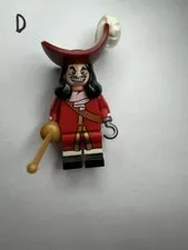 LEGO CAPTAIN HOOK DISNEY SERIES 1 COLLECTIBLE MINIFIGURE (71012)-RETIRED RARE