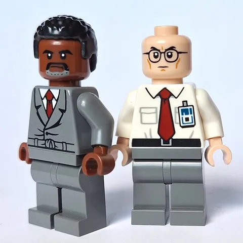 LEGO 21369 X-Files Director Skinner AND Mr. X MINIFIGURE from XFiles Ideas set