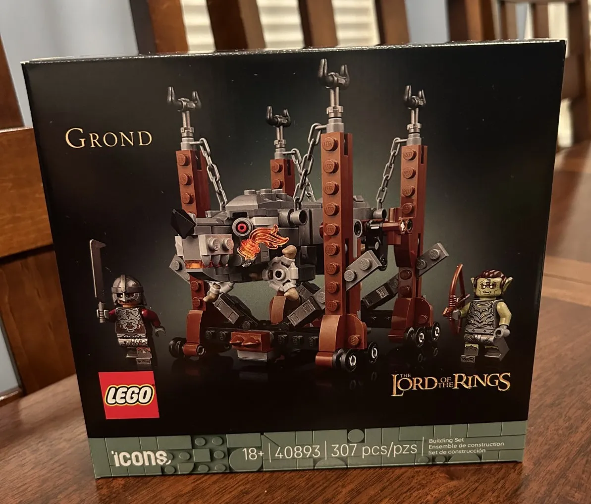 LEGO 40893 Lord of the Rings GROND HTF NIB NEW rare in hand ready Minas Tirith