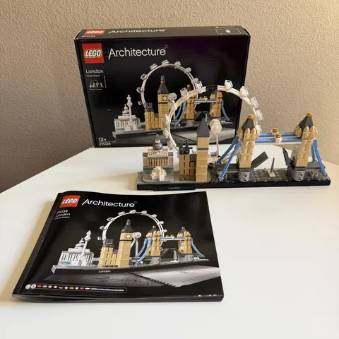 LEGO Architecture London 21034 Skyline Complete Built Box Manual RETIRED 2017
