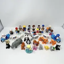 Lego Duplo Figure Lot Of Zoo Animals Kids Disney Marvel 43