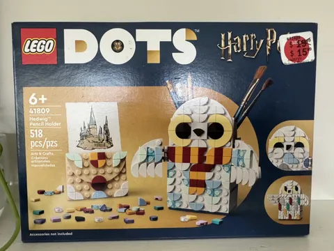 NEW SEALED LEGO Dots Harry Potter: Hedwig Pencil Holder 41809