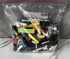 Lego 1 lb 6.8 oz Random Pieces Building Blocks Bulk Lot