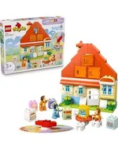 LEGO Duplo Bluey's Family House with Memory Game Building Kit 10459